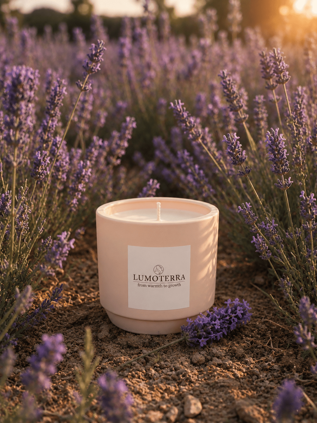 Morning Flower | Handgemaakte lavendel kweeksetLumoterra