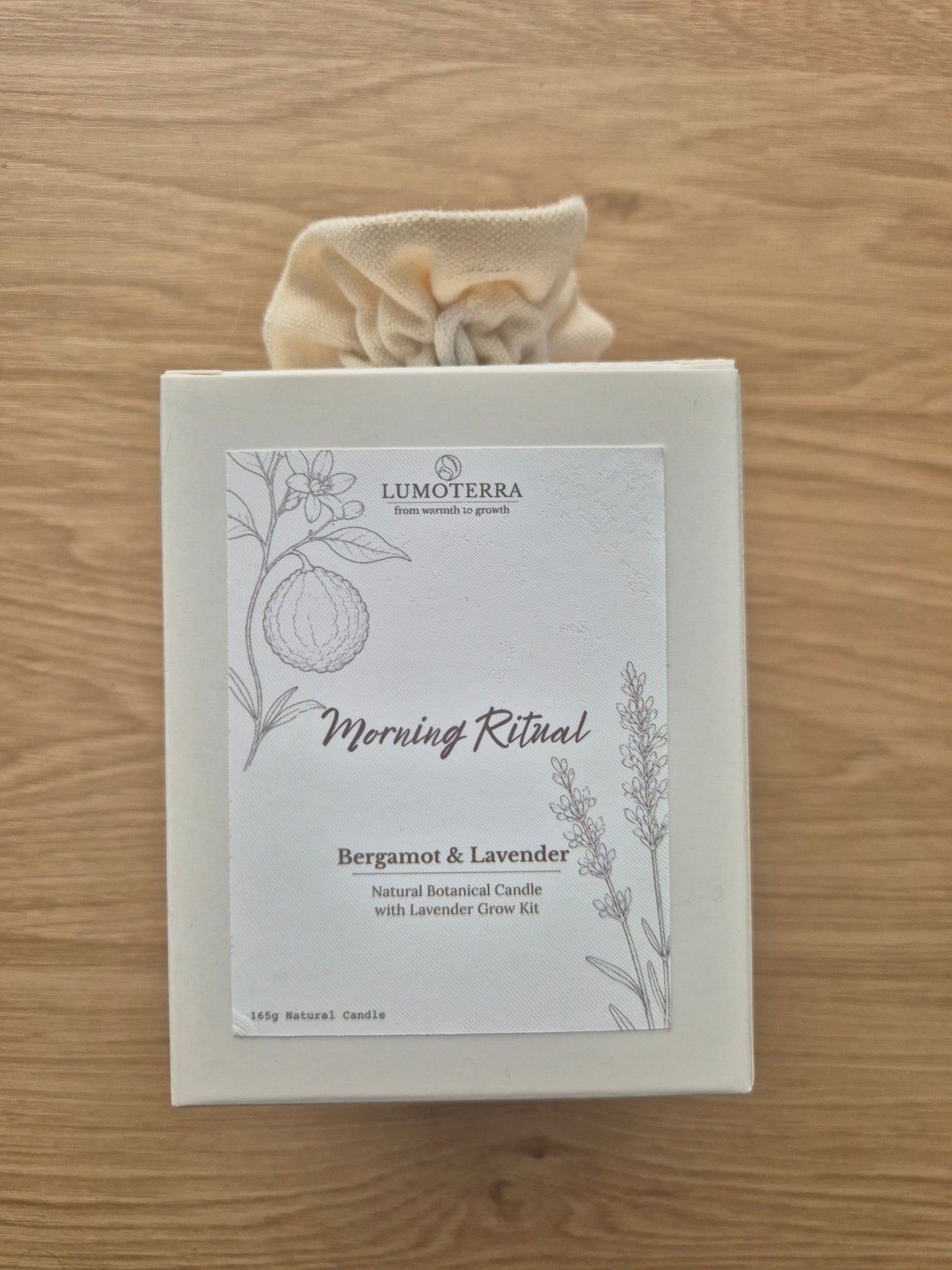 Morning Ritual | Handgemaakte kaars & kweeksetLumoterra