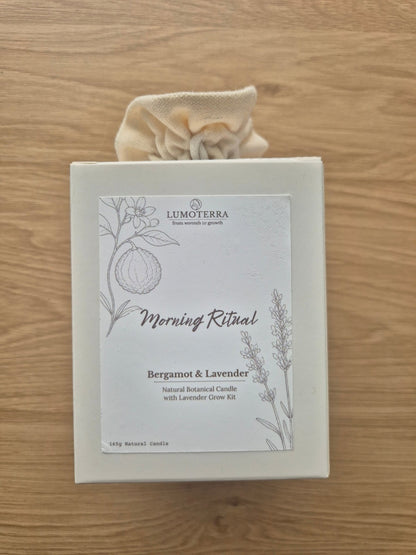 Morning Ritual | Handgemaakte kaars & kweeksetLumoterra